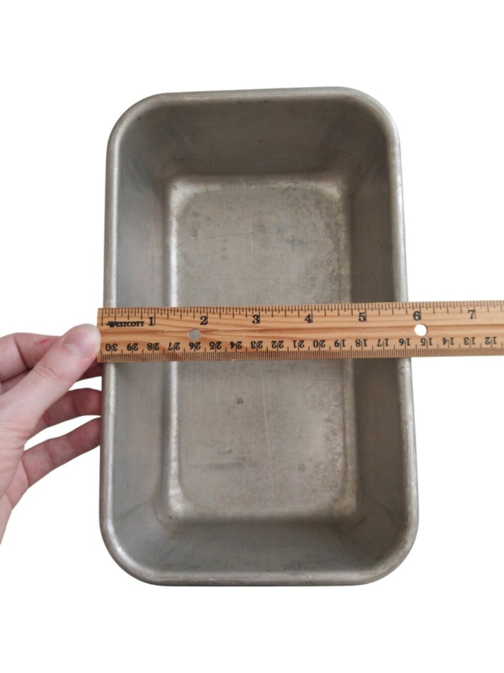 Vintage Nordic Ware Alumminum Bread Loaf Pan Rectangular 8" Excellent Condition - Picture 9 of 12